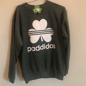 Adidas Irish spoof sweatshirt sweater